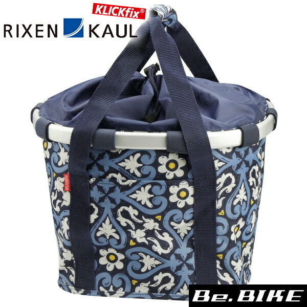 RIXEN & KAUL ライゼンタール バイクバスケット 15L フローラル 自転車 バスケット｜Be.BIKE