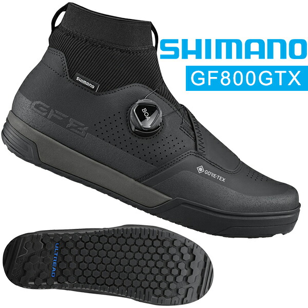 シマノ　ゼフォー　GORE-TEX Shimano FS-140X ProGORE-TEX Shoes, Limited Black, 24.5 cm