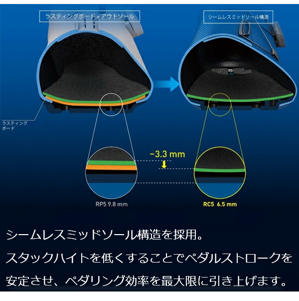 シマノ RC3 (SH-RC300) ホワイト ワイド 45.0(28.5cm)ロード SPD-SL