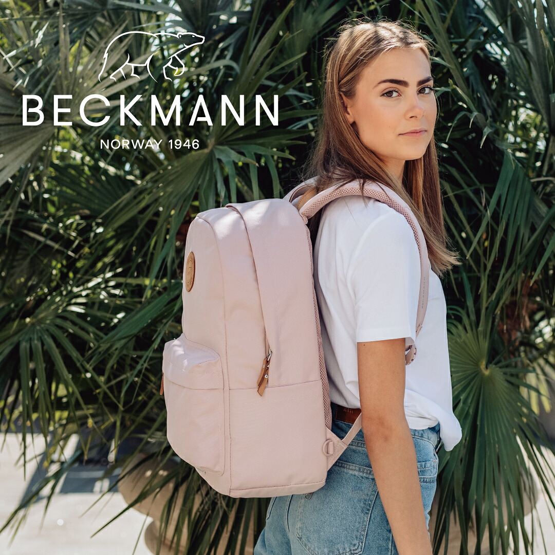 【BECKMANN】 ベックマン ノース 背嚢 CITY 30L Soft Pink うしろ側風呂敷き包み メンズ レディース マイコン 商行為 大電気容量 通学 通い 万物の霊長科学技術 軽さ レインカバー付き添い人 北欧