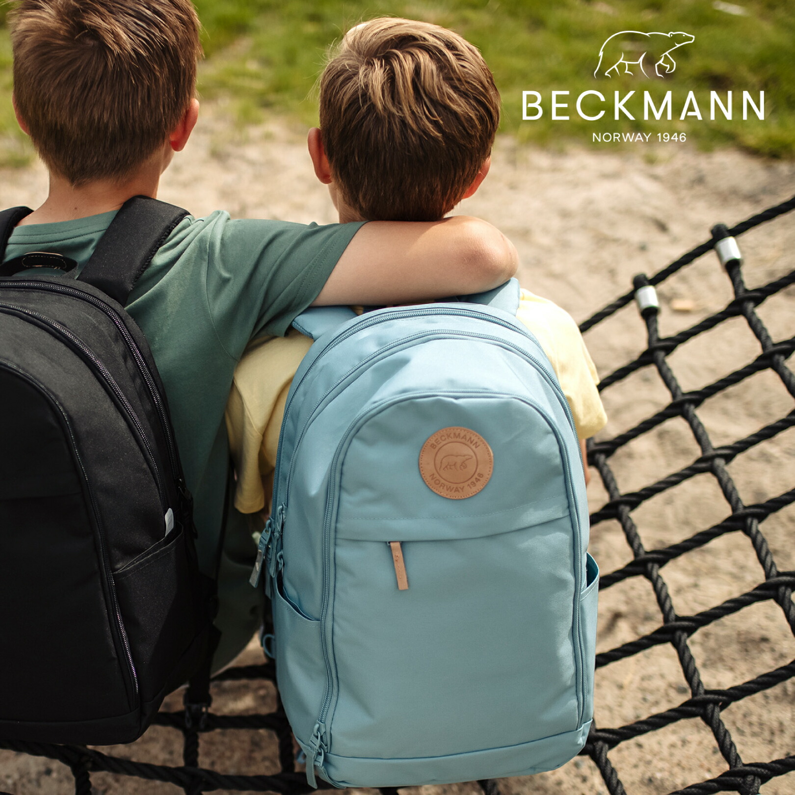 【BECKMANN】ベックマン ノース 背嚢 URBAN Midi Mint キッズ レディース 背嚢 北欧 万物の霊長科学技術 軽さ レインカバー付き添い人