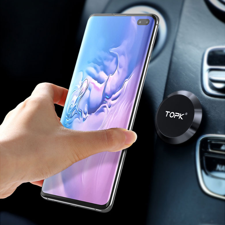楽天市場 Topk 車載 ホルダー マグネット スマホホルダー スタンド ホルダー 車載 Iphone スマホ スマートフォン 磁石 Iphone 対応 マグネット式 車載 鉄片付き 着脱簡単 落下防止 取付簡単 ケイロス