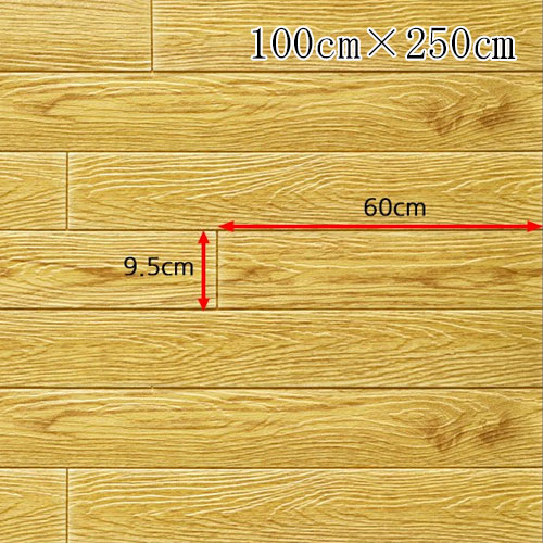 楽天市場 100cmx250cm 壁紙クッション シート レンガ調 クッションレンガ クッションブリック Diy シール壁紙 おしゃれ 北欧 3d立体 壁紙 貼る 発泡スチロール イエロー ケイロス