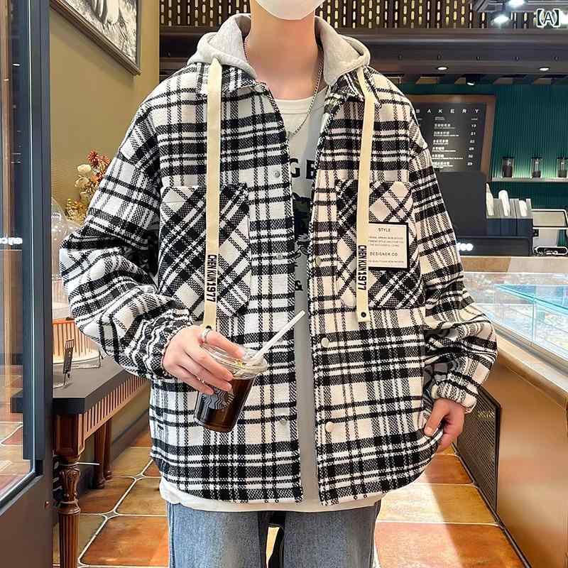 メンズ 流行り物 春夏 秋冬 かっこいい オシャレ モテ 成人男性用 成人男性服  服 韓国 分かりやすい 成年者 読み合わせる柄 上衣 心地よい 羊毛 上衣