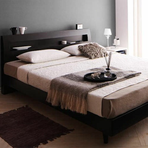 日本産 ダブル おしゃれベッド すのこベッド コンセントベッド おしゃれ感 オシャレ すのこ式ベッド すのこ式 すのこ板 すのこタイプ コンセントタイプ コンセント付きベッド コンセント付き ダブルタイプ ダブルサイズ ダブルベッド ベット コンセント すのこ おしゃれ