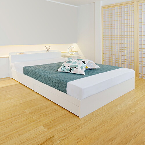 ホワイト セミダブルベッドフレーム 引き出し付き ホワイト セミダブルベッドフレーム 引き出し付き 楽天市場