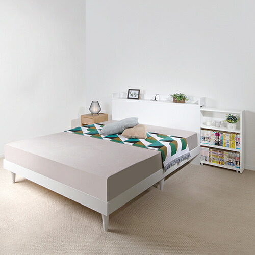 シャビーグレー すのこベッド 通気性良好　シングルベッド シャビーグレー すのこベッド 通気性良好 シングルベッド ベッド