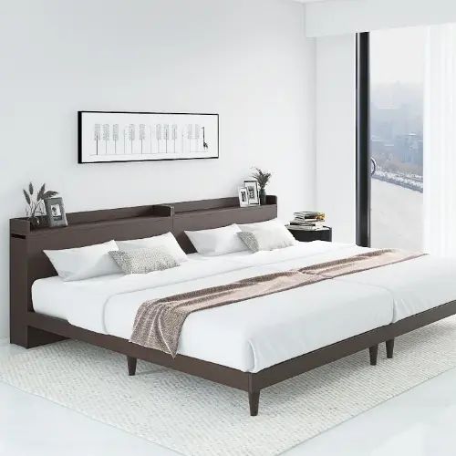 楽天市場】[ベッド セミシングル シングル セミダブル ダブル クイーン