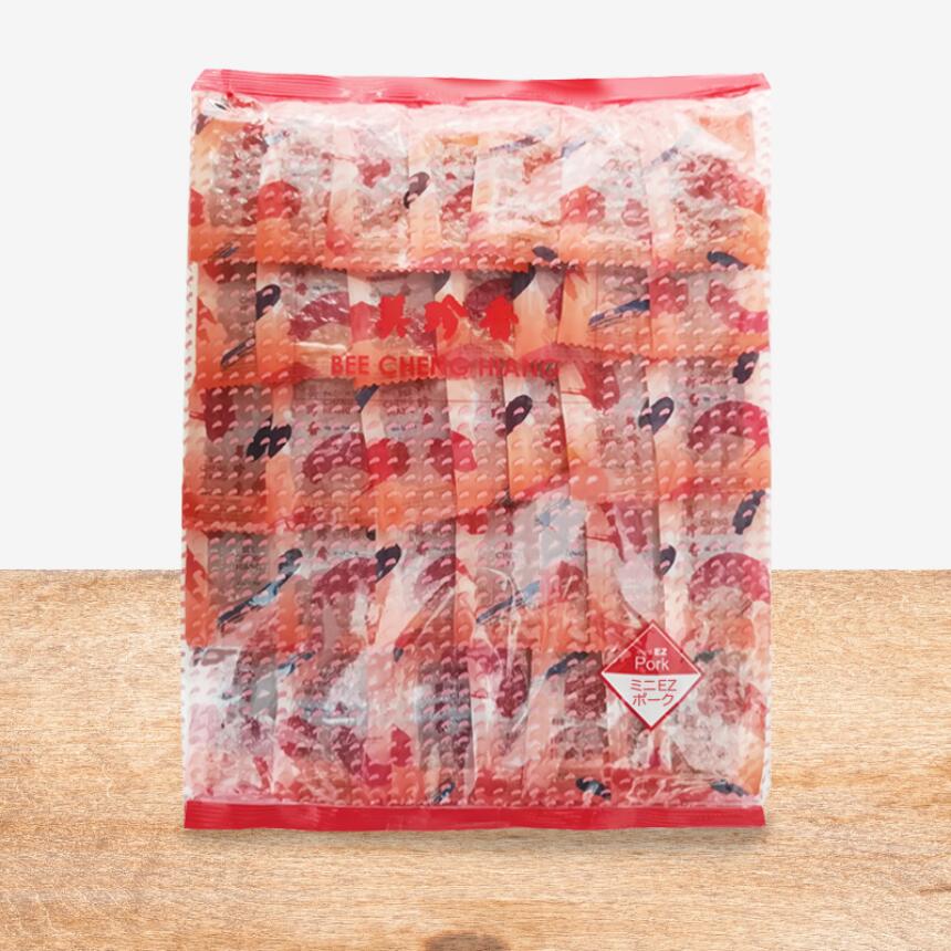 （期間限定セール）◆ミニＥＺポーク１ｋｇ<br>シンガポール　美珍香　無添加　ポークジャーキー　Bak kwa
