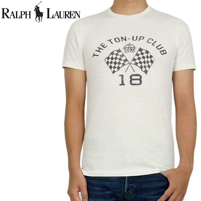 POLO by Ralph Lauren ラルフローレン チェッカーフラッグ プリント Tシャツ