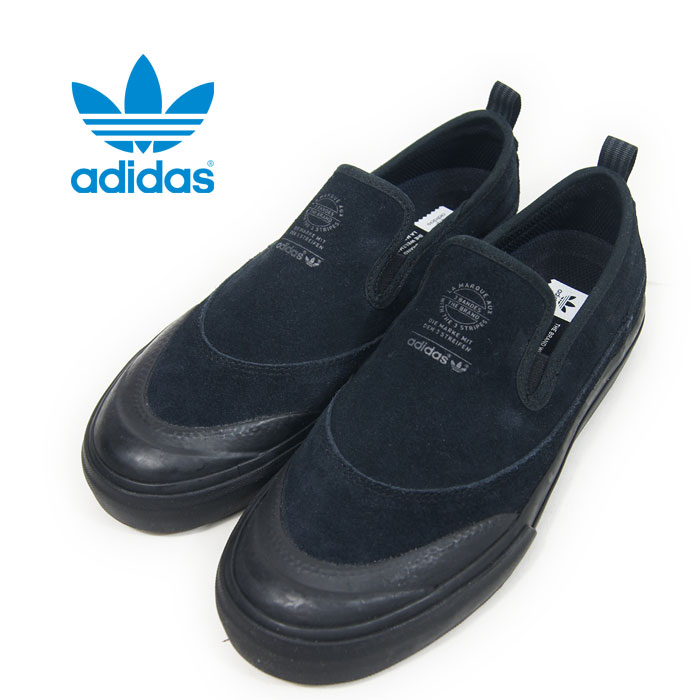 adidas matchcourt slip on black