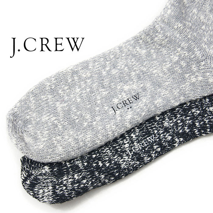 【楽天市場】J.CREW ジェイクルー CAMP SOCK キャンプ ソックス 黒/グレー：BEEF