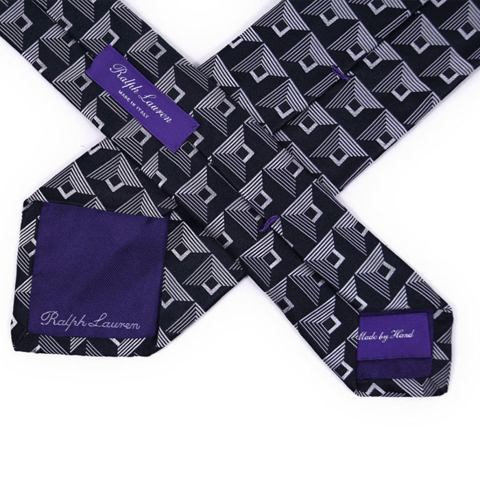 purple label necktie