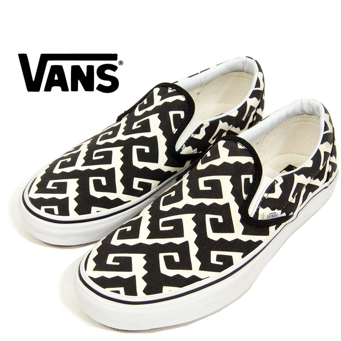 vans tribal slip on