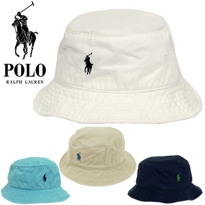 bucket hat polo ralph