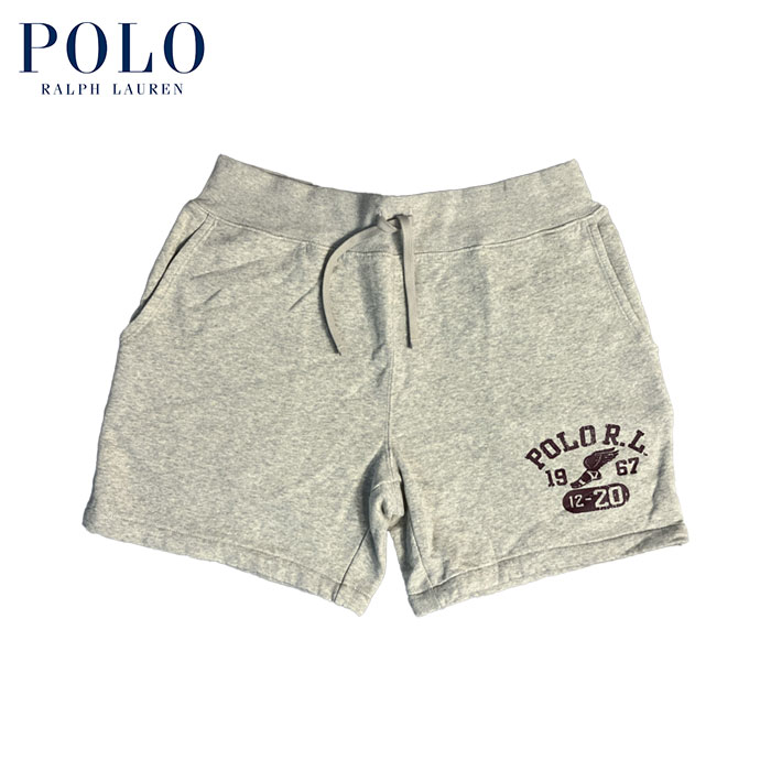 ラルフローレン POLO Ralph Lauren ウイングフット アスレチック スウェット ショーツ グレー|BEEF