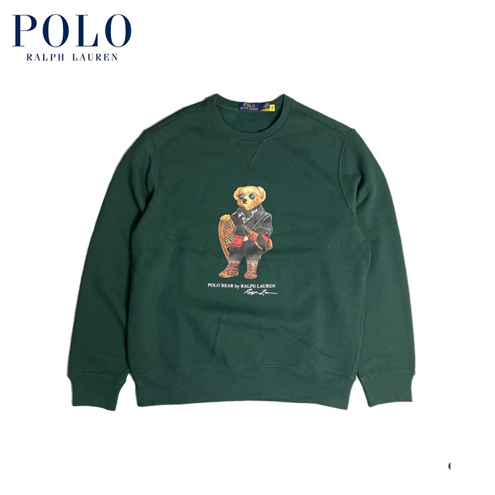 ラルフローレン POLO Ralph Lauren ポロベアー 前V 汗水 スノーシュースタイル 緑であること