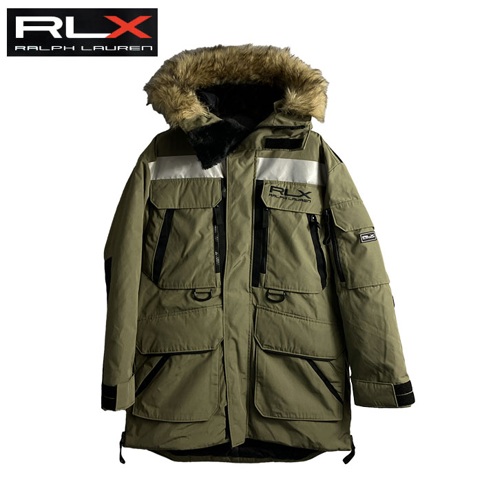 楽天市場】ダブルアールエル キルテッド ツイルパーカー ダウン コート