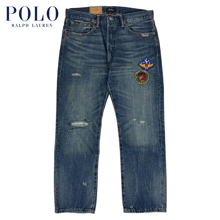楽天市場】ラルフローレン リペア ウォッシュド ジーンズ POLO
