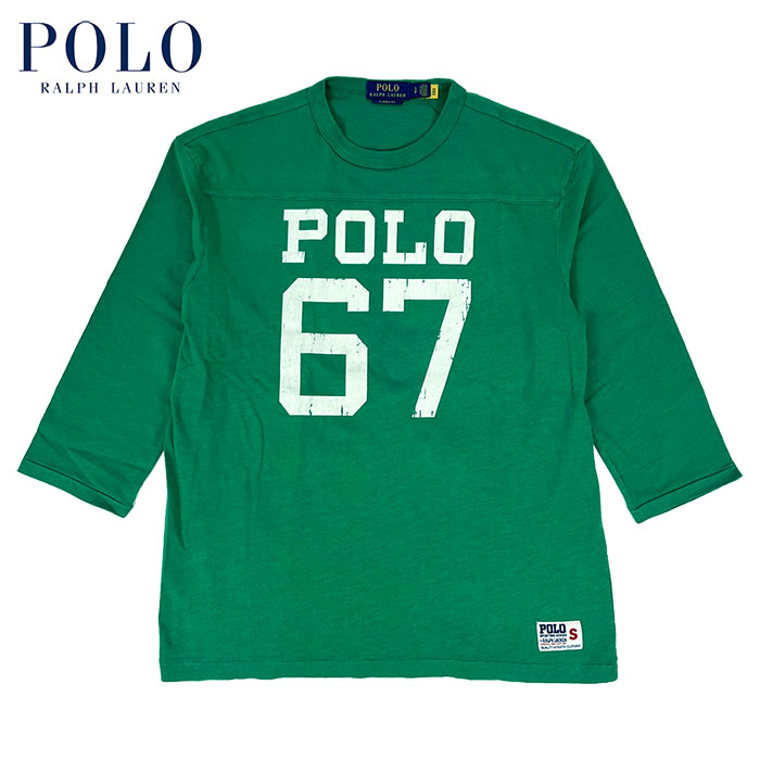 POLO ロゴ Tシャツ グリーン prm-lt-034.jpg