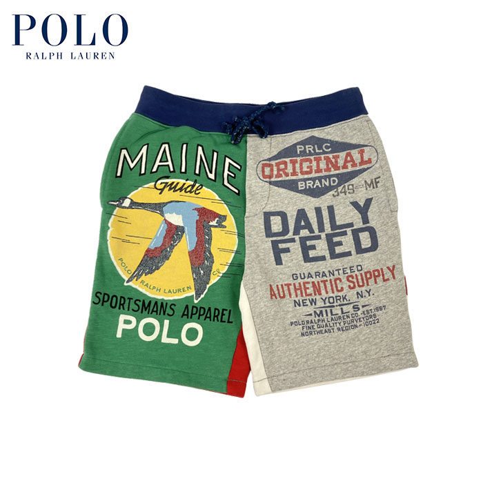 ラルフローレン ポロカントリー スウェット ショーツ POLO RALPH LAUREN Men's Graphic Cotton-Blend Fleece Sweat Shorts|BEEF
