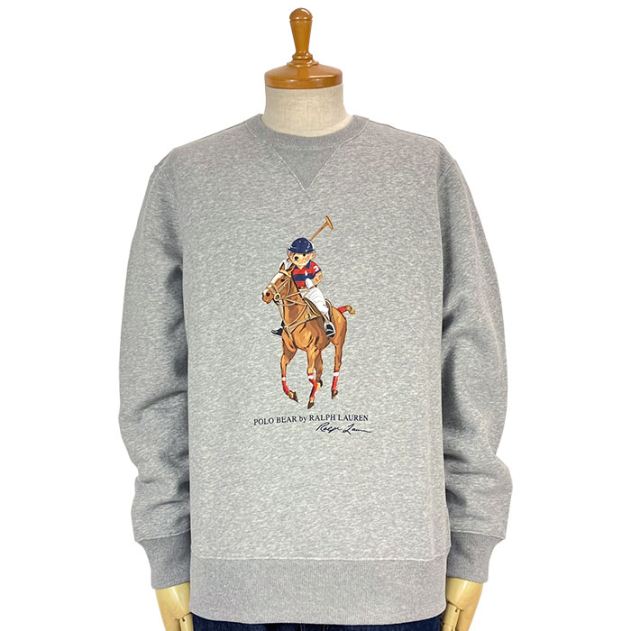 ラルフローレン POLO Ralph Lauren ポロベアー 前V スウェット 乗馬 