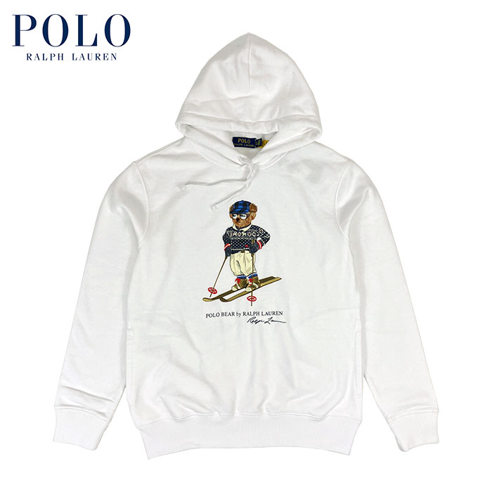 ラルフローレン POLO Ralph Lauren ポロベアー 汗水 パーカー スキーの板表現スタイル 白いこと