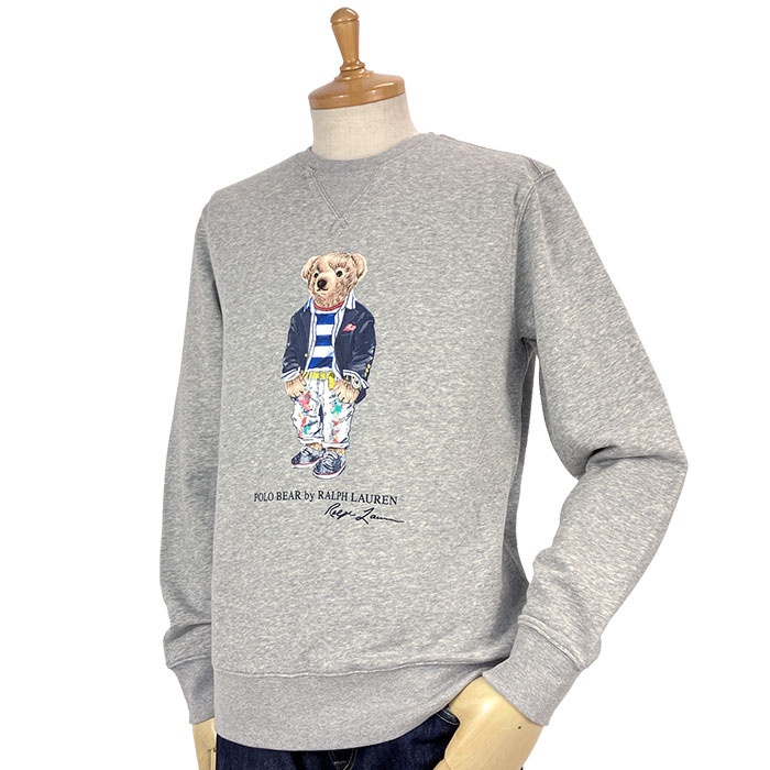 ラルフローレン POLO Ralph Lauren ポロベアー 前V スウェット 紺ブレ