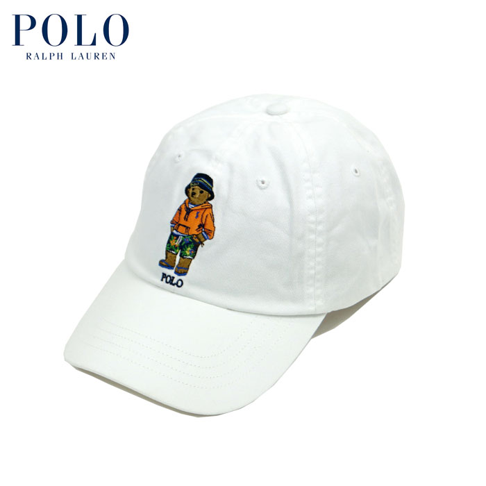 ラルフローレン POLO Ralph Lauren ポロ ビッグ ポロベアー キャップ サマースタイル ホワイト