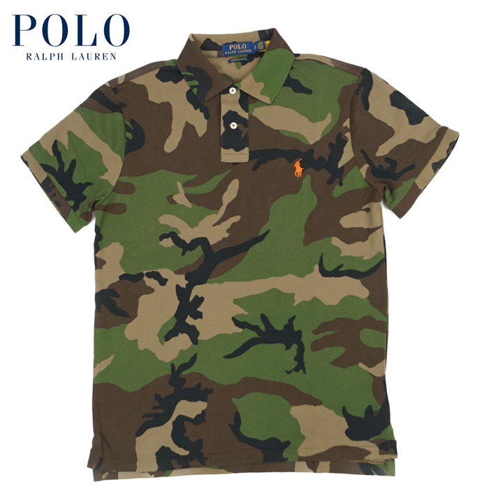 ポロラルフローレン　RLX　半袖ポロシャツ　迷彩　カモフラ　Sサイズ 楽天市場】POLO RALPH LAUREN(ポロ ラルフローレン) カモフラ