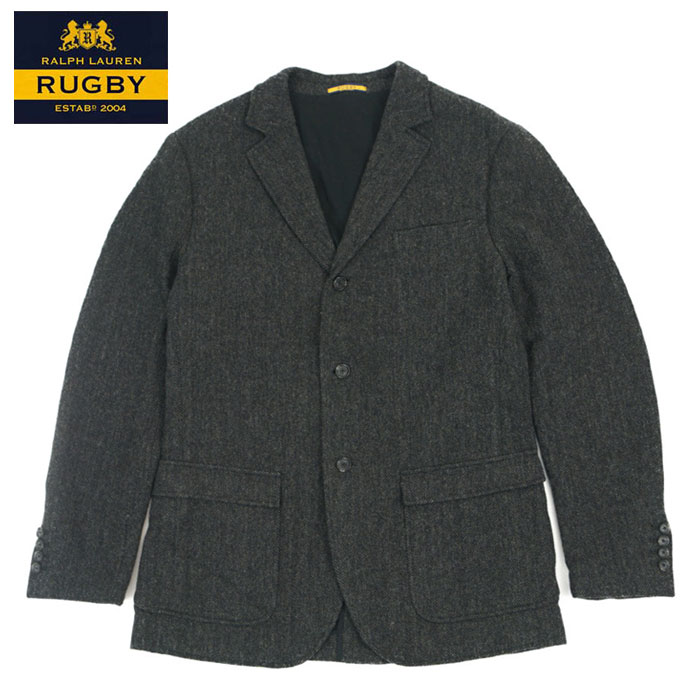 RUGBY Ralph Laurenラグビー ラルフローレンコートウールネイビー 人気便利グッズ RALPH LAUREN RUGBY ウールPコート ネイビー XL