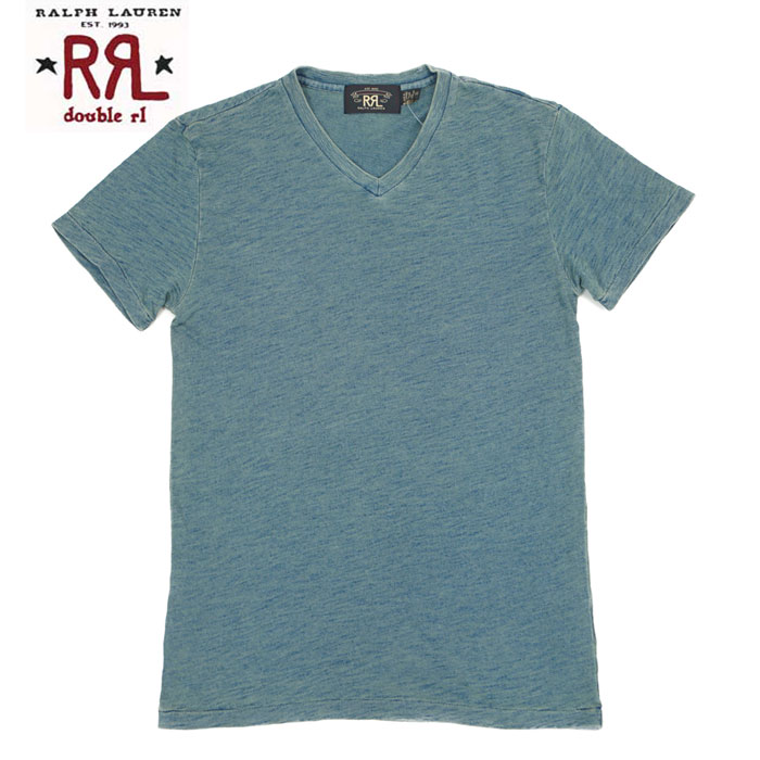 新品タグ付✳︎RRLダブルアールエルラルフローレンロゴジャージーTシャツ黒正規品 Double RL 新品 ダブルアールエル LOGO CREWNECK T-SHIRT T
