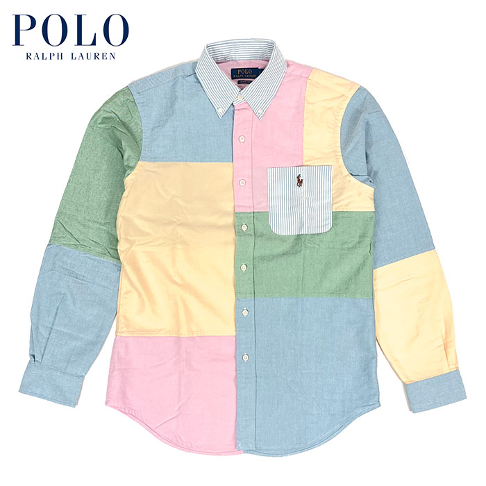 ラルフローレン Ralph Lauren クラシック フィット マルチカラー オックスフォード ボタンダウン シャツ 13,350円