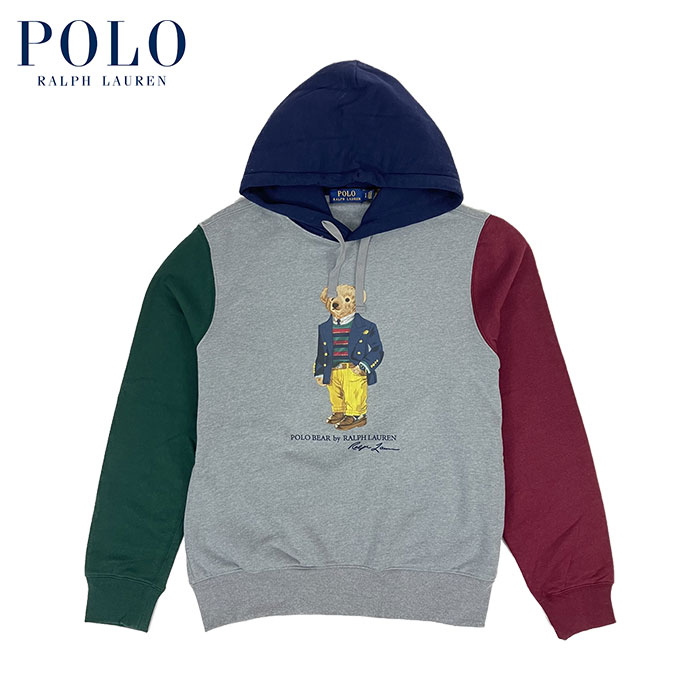 ラルフローレン POLO Ralph Lauren ポロベアー マルチカラー スウェット パーカー