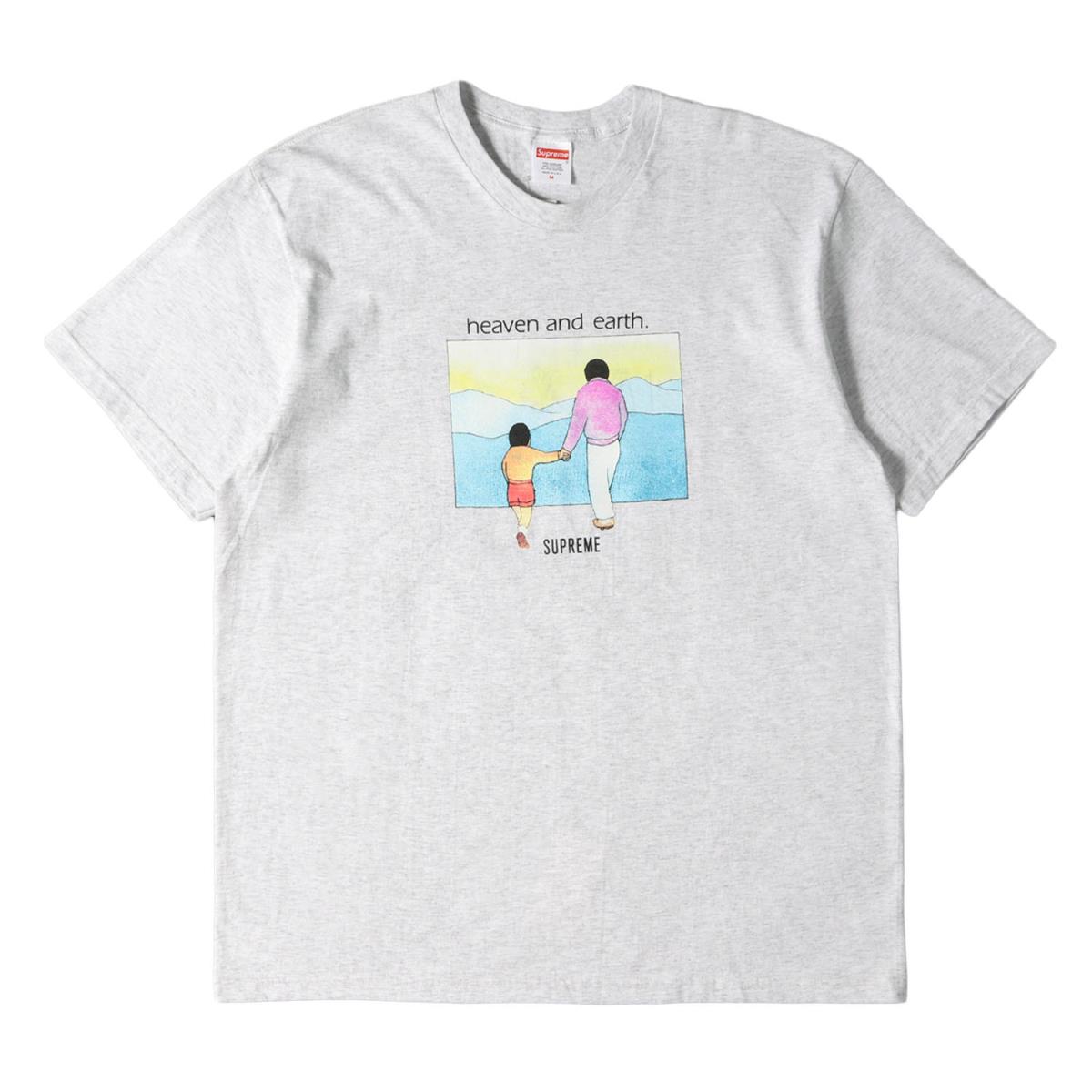 Supreme シュプリーム Tシャツ 19aw イラスト グラフィック Tシャツ Heaven And Earth Tee 木灰グレイ M メンズ K2996 シュプリーム イラスト グラフィック Tシャツ クルー頚 半袖 Rassipesquisa Com Br