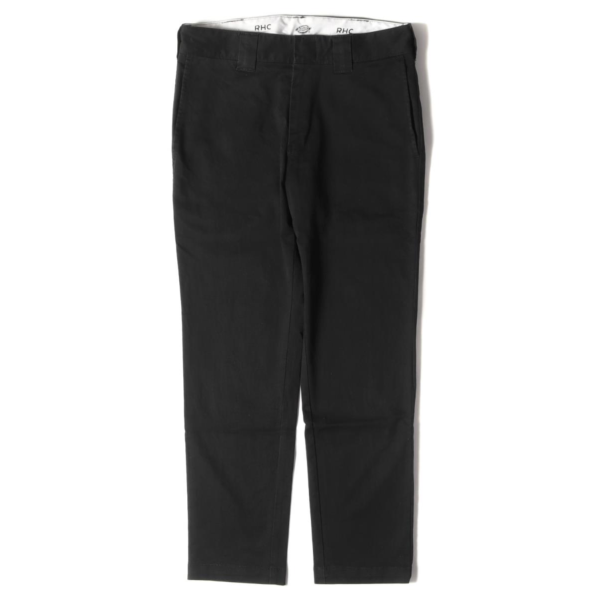 Ron Herman ロンハーマン パンツ aw Dickies ディッキーズ ストレッチ コットン チノパンツ ブラック 32 メンズ 中古 K3041 Bouncesociety Com