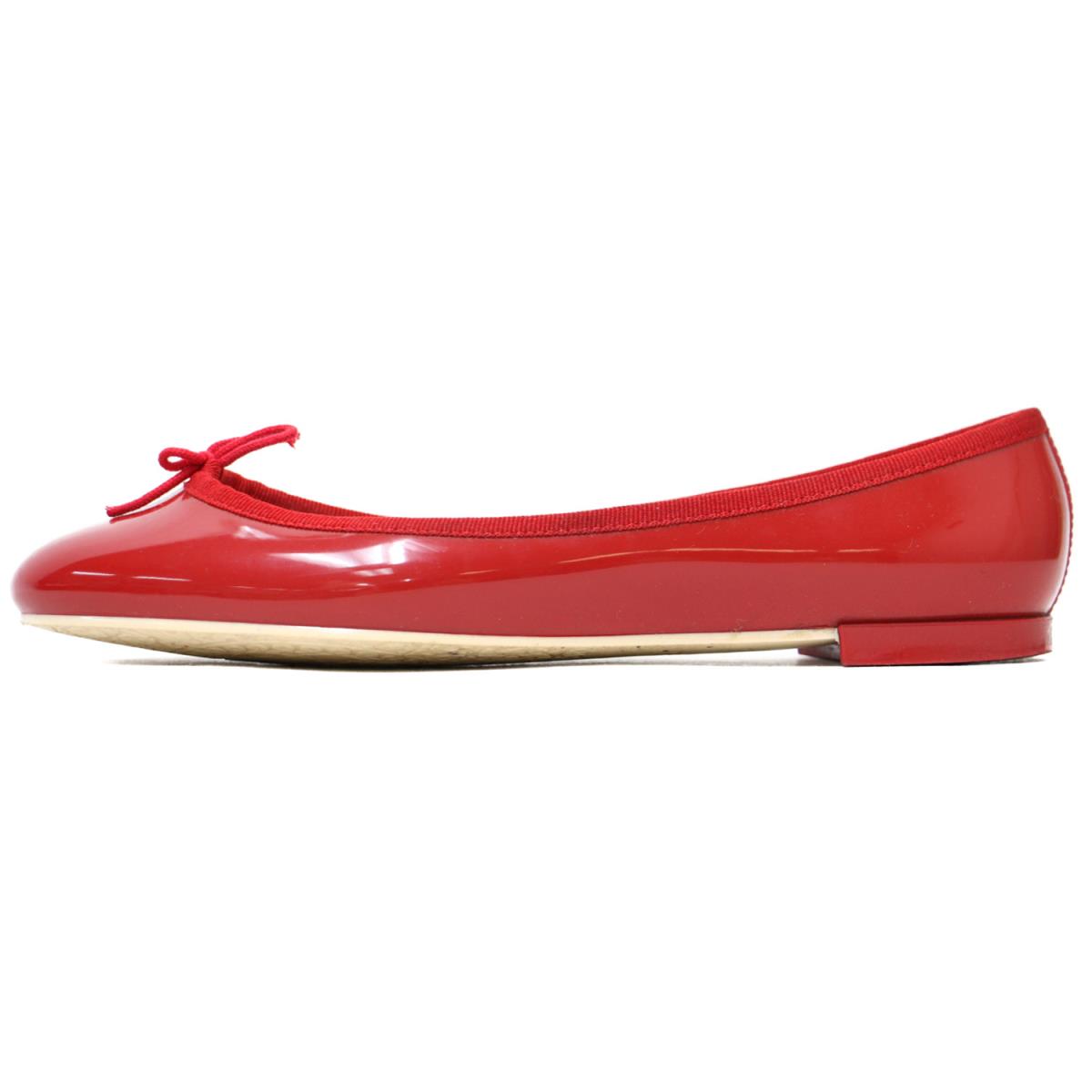 Repetto レペット バレエシューズ レッド 赤 フラット ローヒール ぺたんこ ペタンコ レインシューズ 靴 シューズ Pvc 40 25cm シンプル おしゃれ 無地 きれいめ かわいい かっこいい カジュアル 女性 ブランド 大人 ガーリー レディース 中古 K3046 Andapt Com