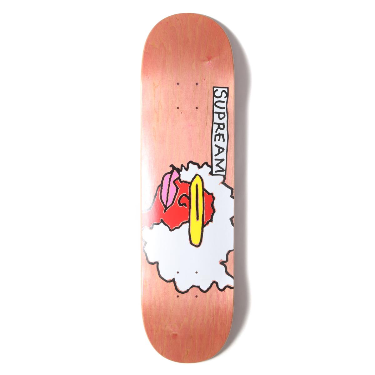 Supreme シュプリーム ゴンズキャラクタースケボーデッキ Gonz Ramm Skateboard パープル 石竹色 スケート厚板 メンズ 中古 K3113 Earthkitchen Ph