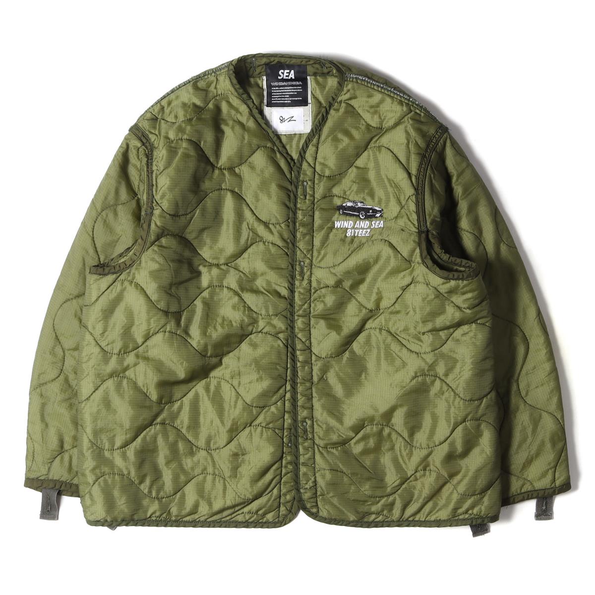 配送日指定可 WIND AND SEA × 81TEEZ QUILTING JACKET | ochge.org