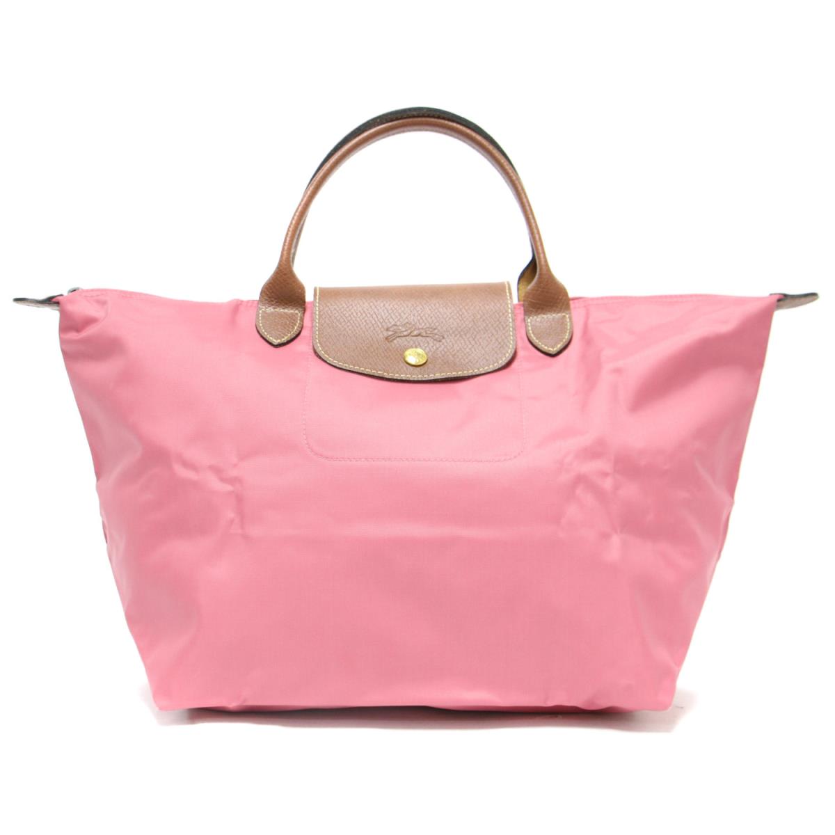 Longchamp ロンシャン バッグ トートバッグ 大きめ ブランド シンプル ピンク ファスナー ジップ フラップ スナップボタン 肩かけ 肩掛け 鞄 カバン 折りたたみ 無地 着回し おしゃれ きれいめ かわいい かっこいい カジュアル レディース 中古 K3129 Meguiars Com Do