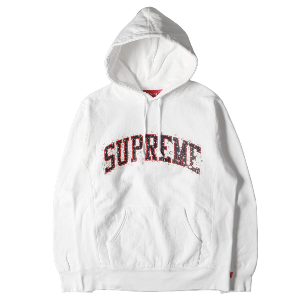 Supreme シュプリーム パーカー ウォーター アーチロゴ スウェットパーカー Water Arc Hooded Sweatshirt 18aw ホワイト 白 M トップス メンズ 中古 K3156 Fitzfishponds Com