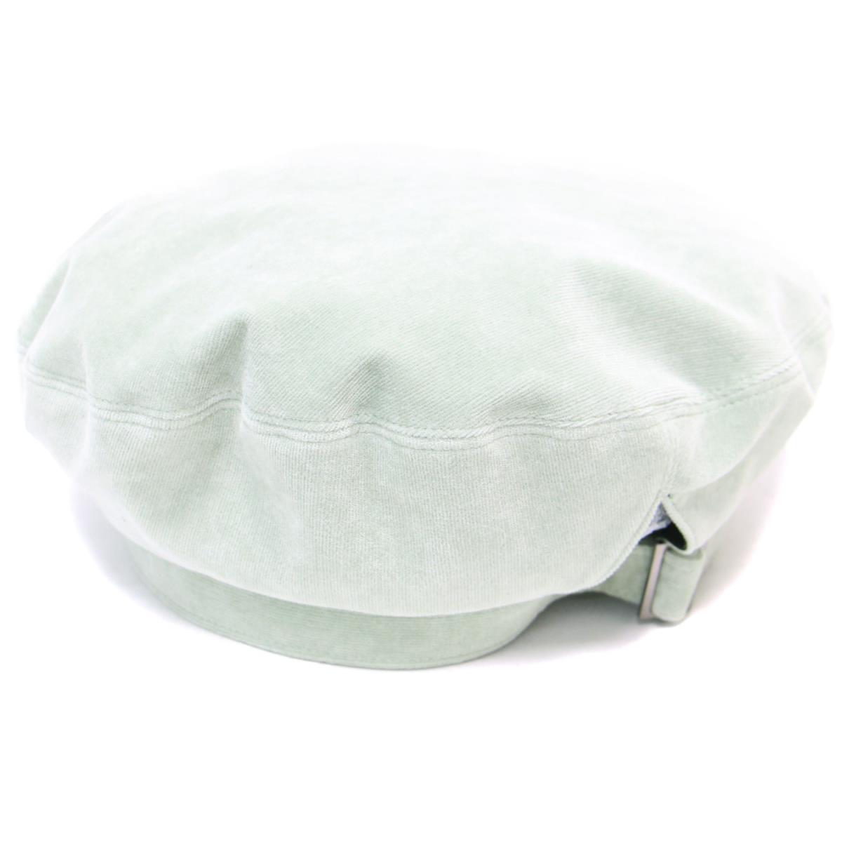 【楽天市場】La Maison de Lyllis メゾンドリリス 帽子 ベレー帽 ライトグリーン 緑 春 秋 冬 スエード調 コーデュロイ