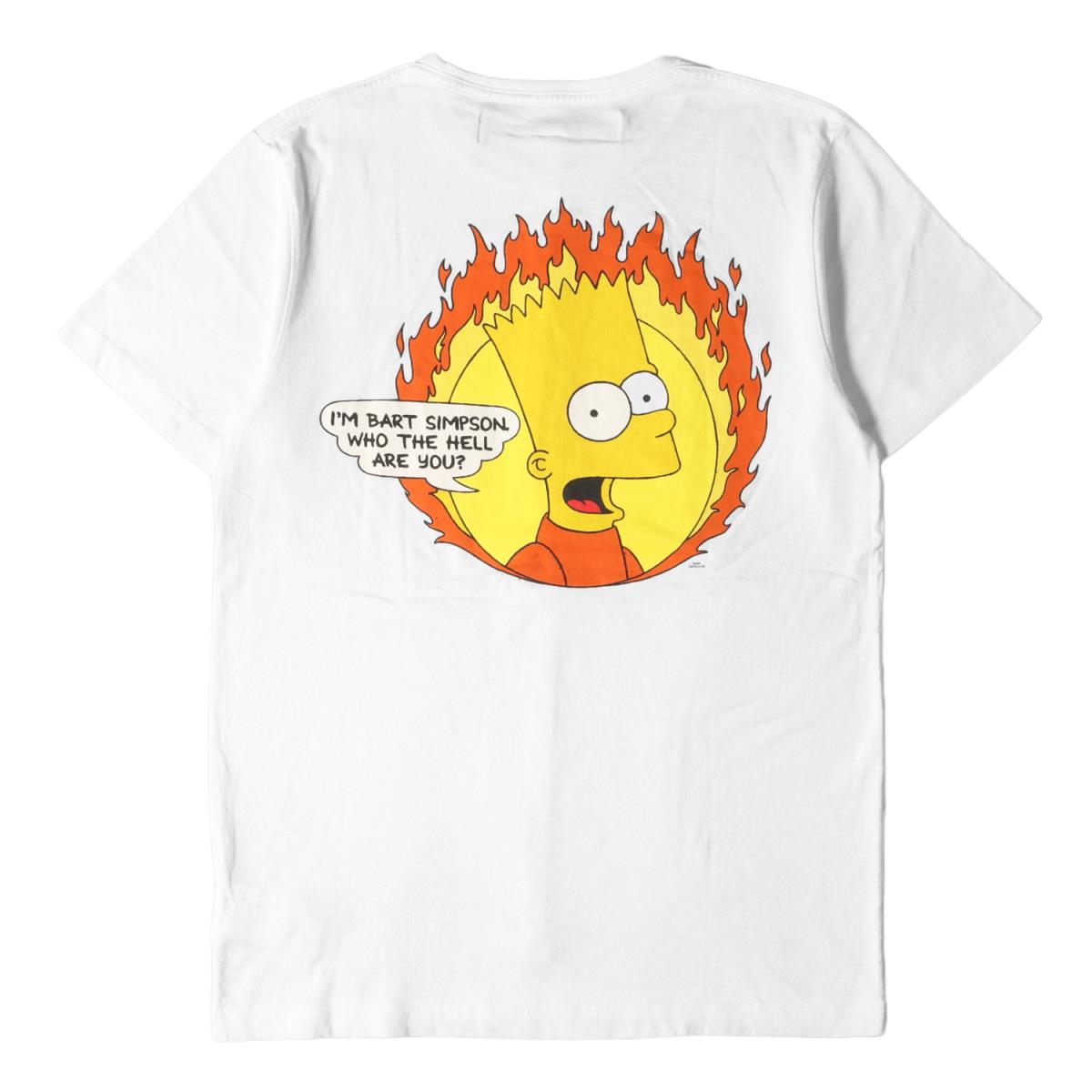 OFF-WHITE オフホワイト Tシャツ 19SS ×THE SIMPSONS シンプソンズ