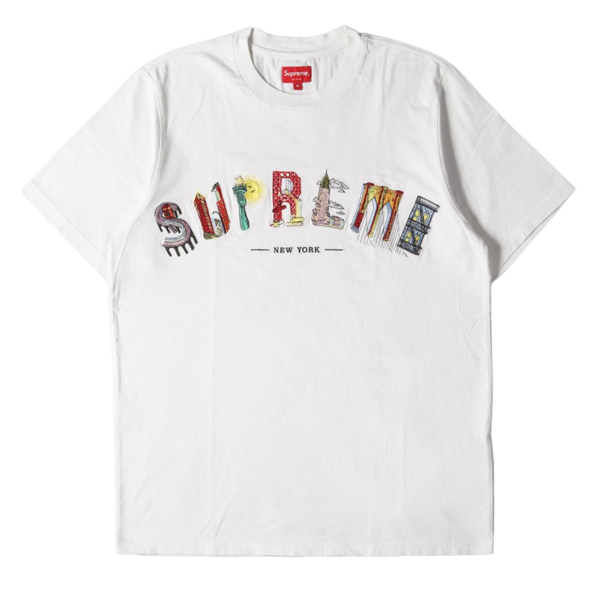 【楽天市場】Supreme シュプリーム Tシャツ シティー アーチロゴ クルーネックTシャツ City Arc Tee 19SS ホワイト