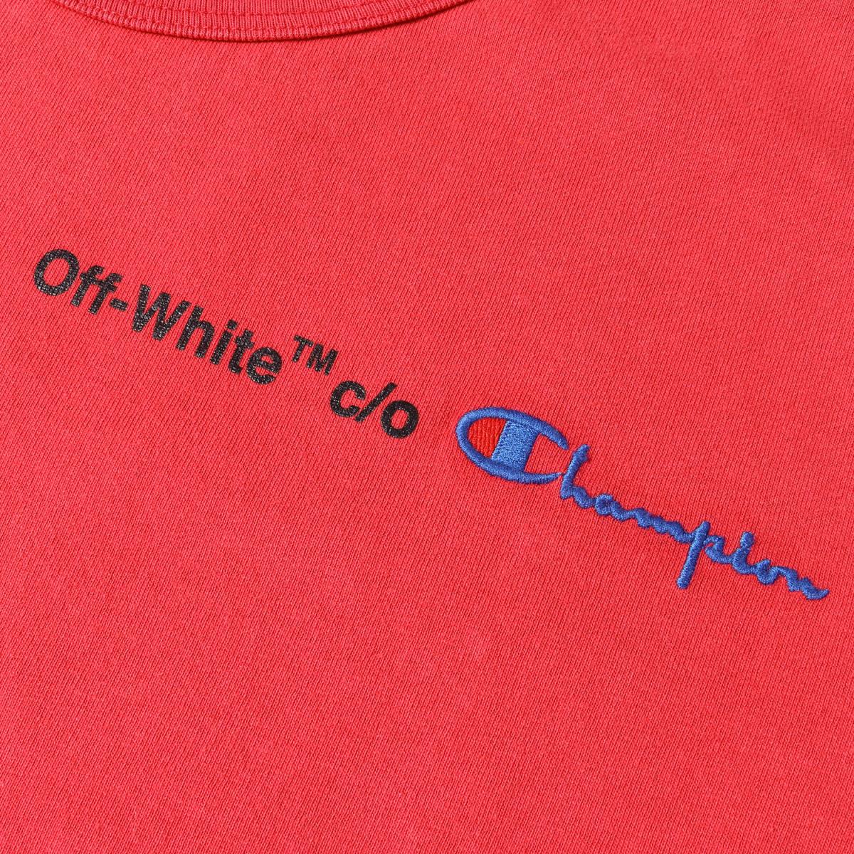 off-white champion Tシャツ オフホワイト チャンピオン - www セグウェイ スカッパーレ〈逃避) 絵画/タペストリ