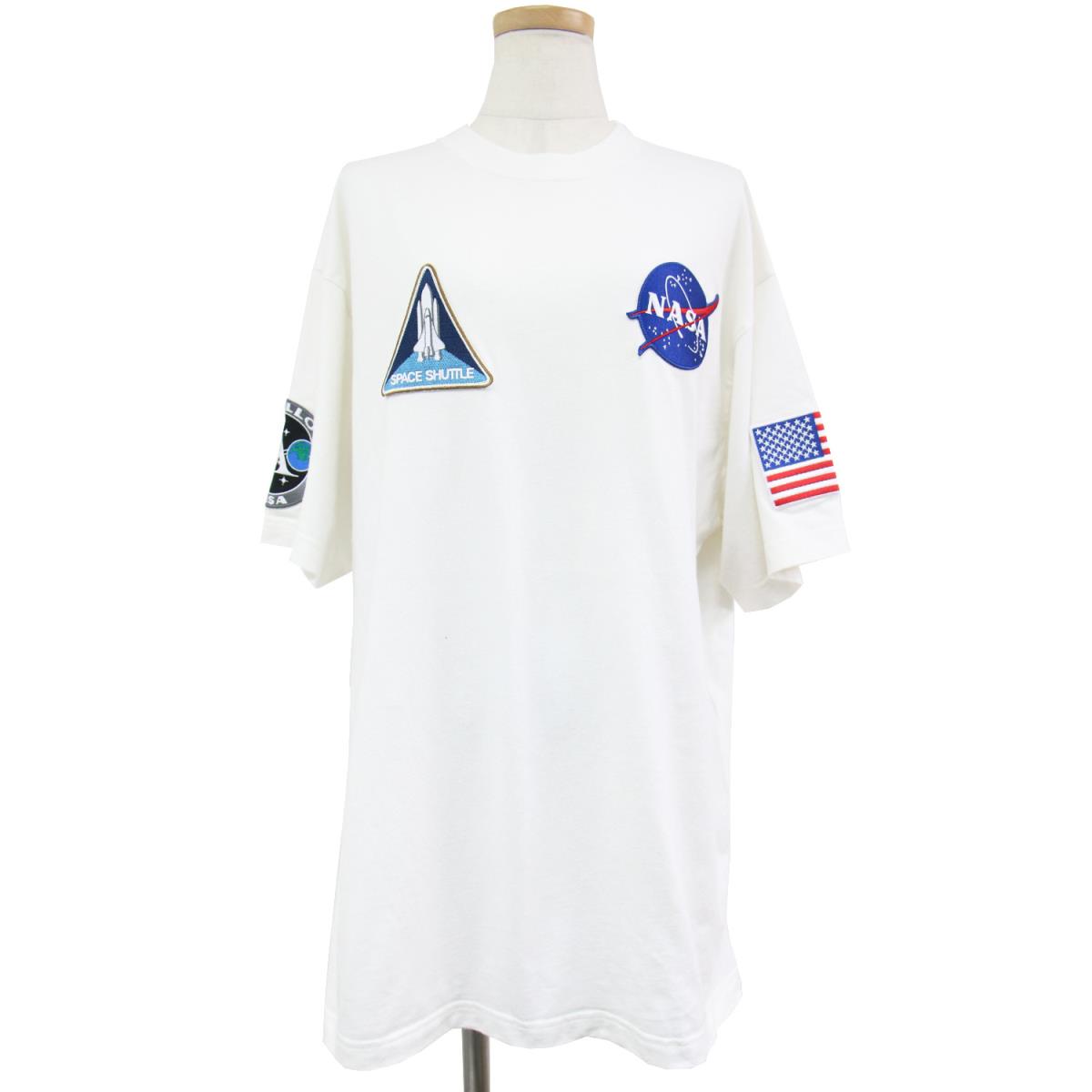 楽天市場】BALENCIAGA バレンシアガ NASA Tシャツ プルオーバー クルー