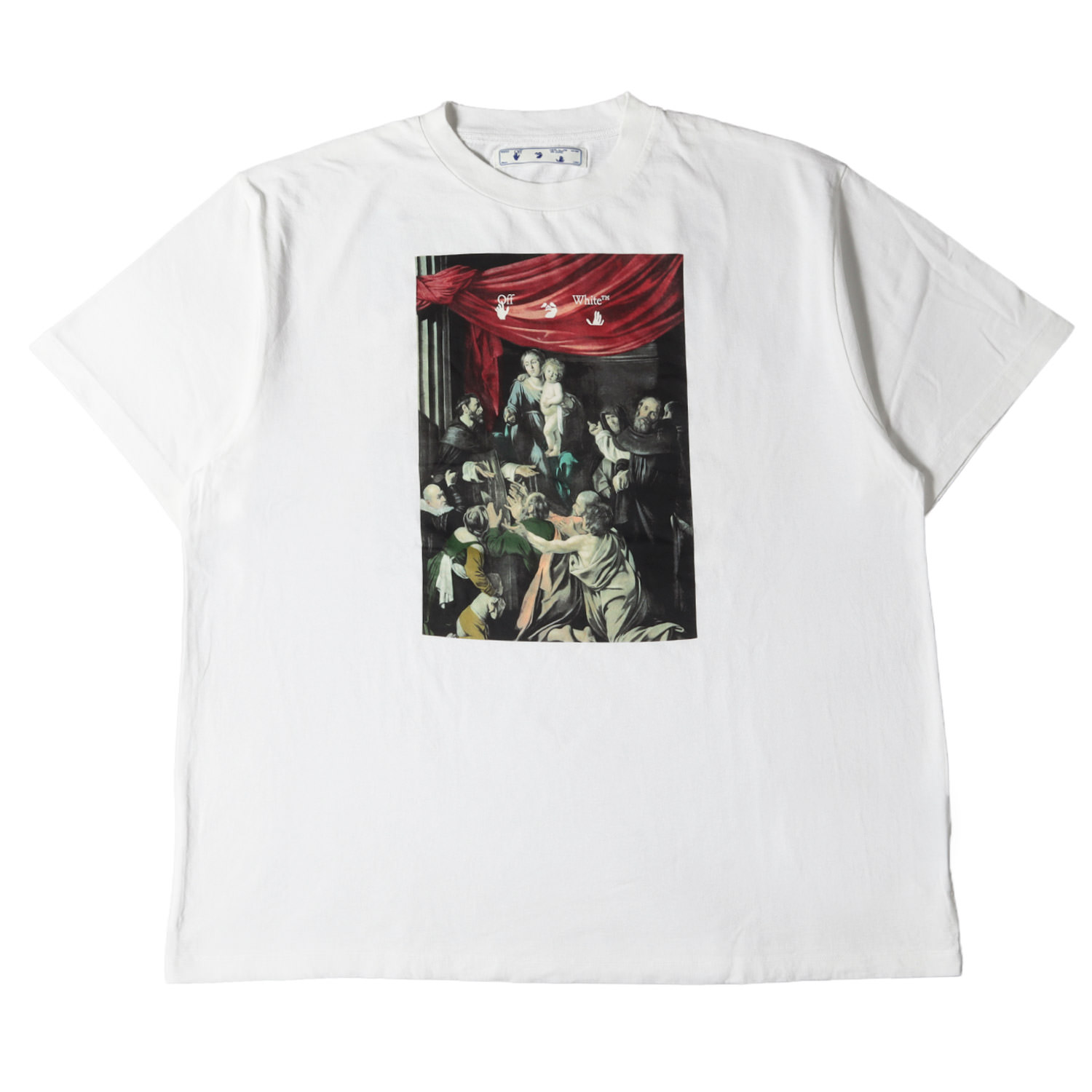 楽天市場】OFF-WHITE オフホワイト Tシャツ サイズ:M 絵画