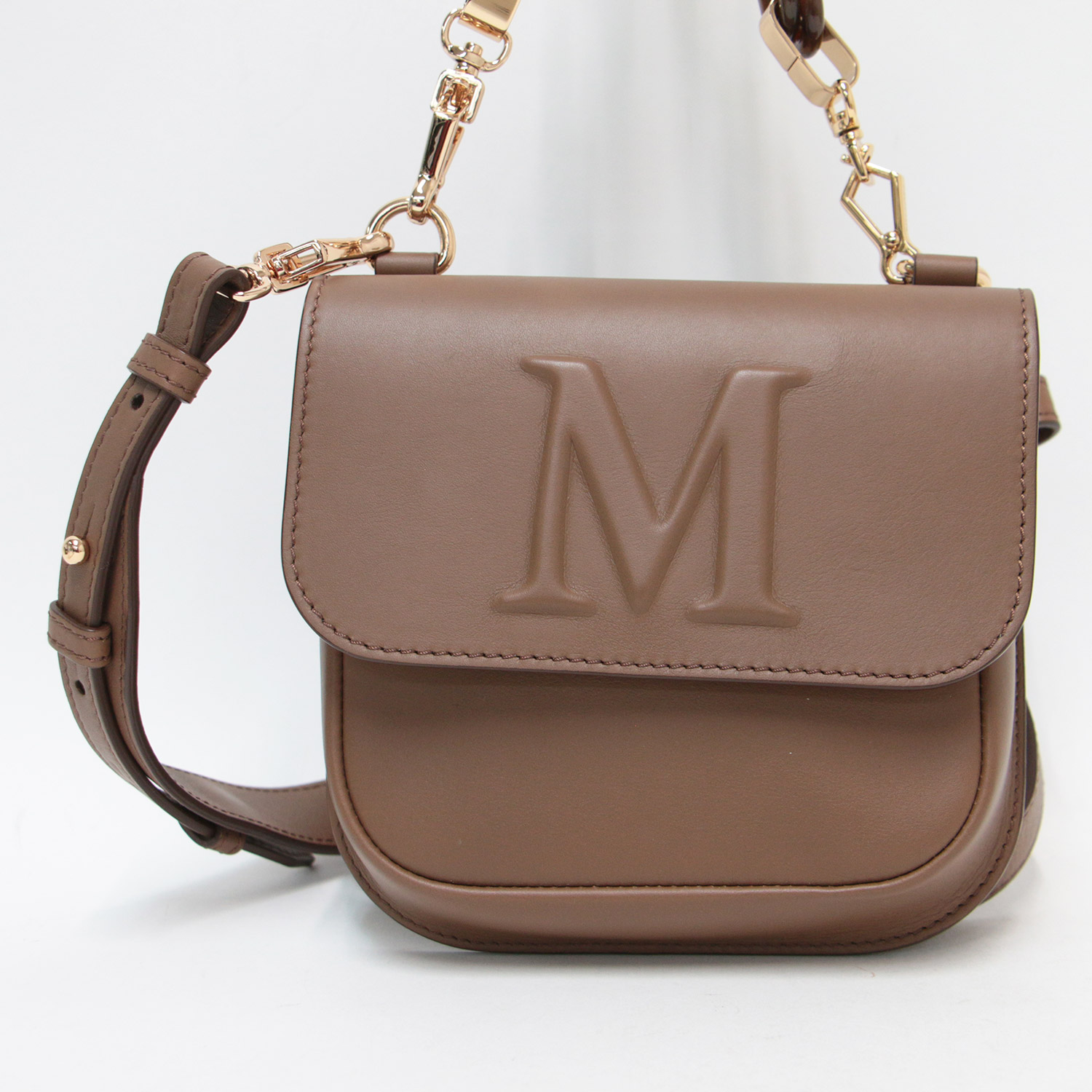 MAX MARA 2way チェーン ショルダー ハンド バッグ bag | cprc.org.au