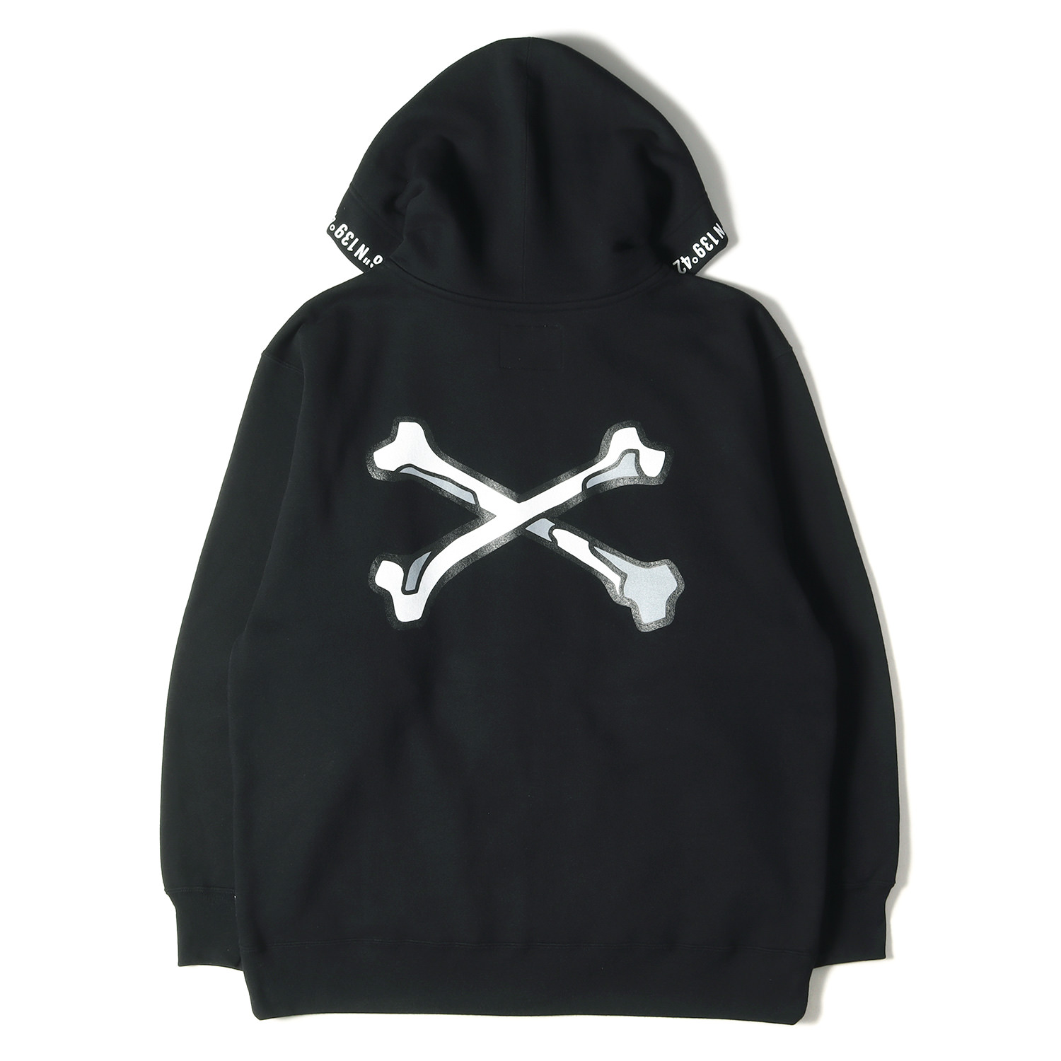 WTAPS X3.0 /ブラック XL フーディー クロスボーン クロス