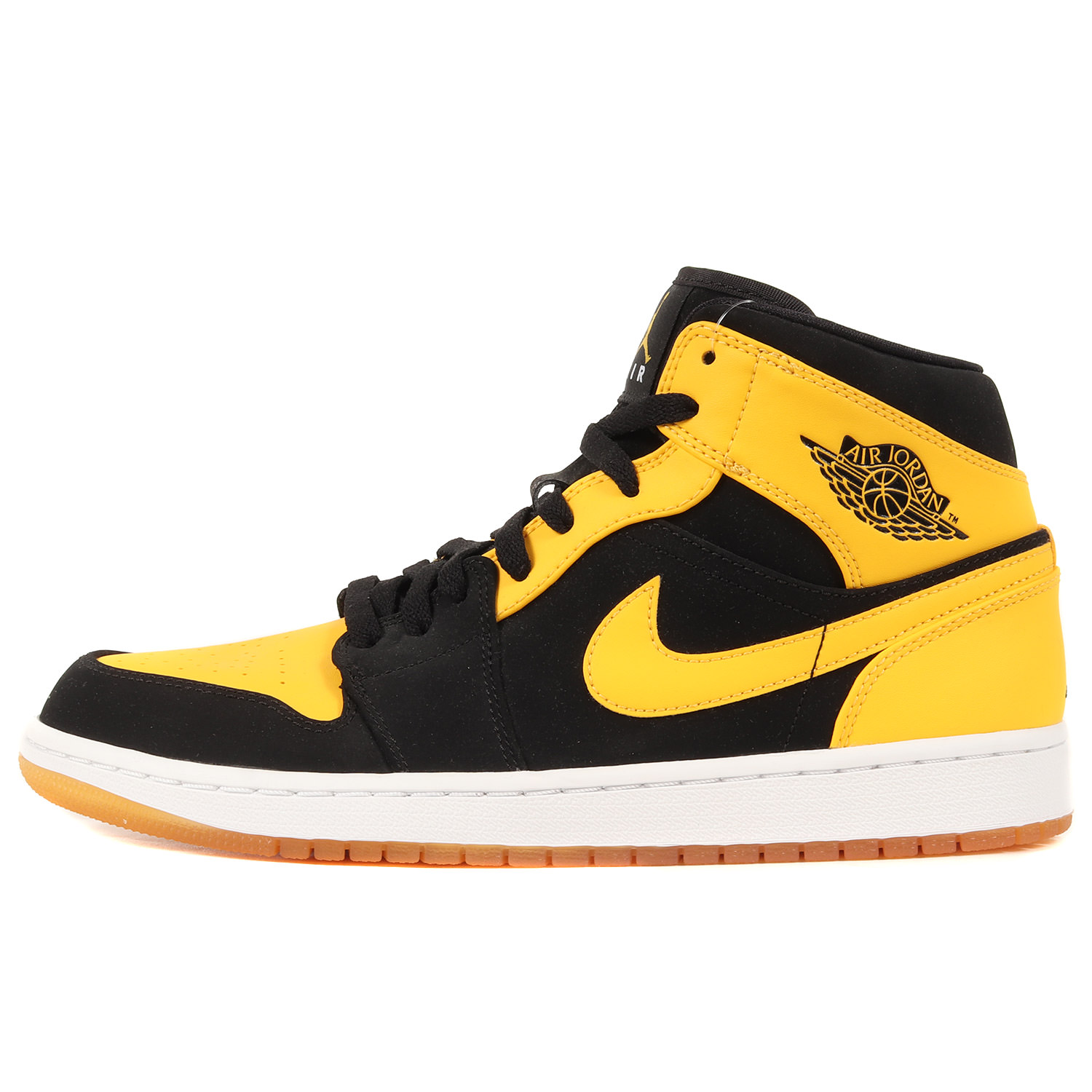 NIKE ナイキ AIR JORDAN 1 MID NEW LOVE (554724-035) 2017年 エアジョーダン 1 ミッド ニュー優しいこと 黒いこと バーシティメイズ 大きさ：US10 28.0糎 スニーカー【K4792】